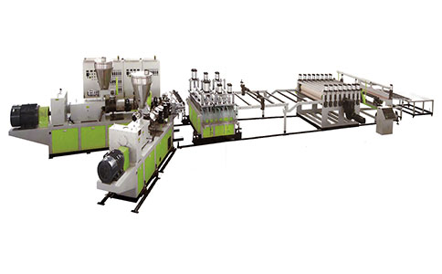 PVC共擠發(fā)泡板生產線